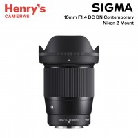 SIGMA 16MM F1.4 DC DN CONTEMPORARY LENS FOR SONY E MOUNT